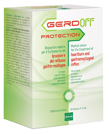 GERDOFF PROTECTION SCIROPPO 20 BUSTE 10 ML - Farmacia Castello Srl