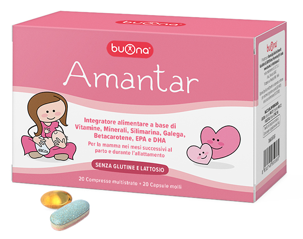 AMANTAR 20 COMPRESSE + 20 CAPSULE - Farmacia Castello Srl