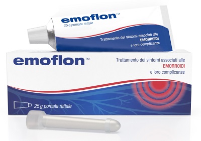 EMOFLON POMATA RETTALE TUBETTO 25 G CON APPLICATORE - Farmacia Castello Srl