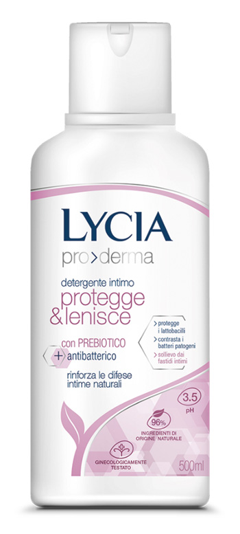 LYCIA PRODERMA DETERGENTE INTIMO PROTEGGE & LENISCE 500 ML - Farmacia Castello Srl
