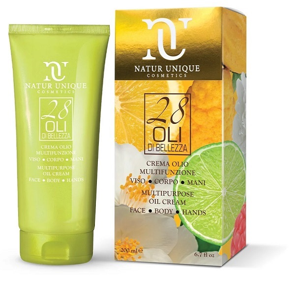 NATUR UNIQUE 28 OLI NEW CREMA MULTIFUNZIONE 200 ML - Farmacia Castello Srl
