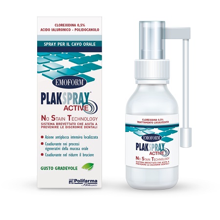 EMOFORM PLAK SPRAY ACTIVE 50 ML - Farmacia Castello Srl