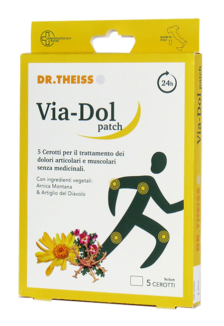 THEISS VIA-DOL PATCH 5 CEROTTI - Farmacia Castello Srl