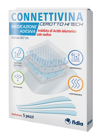CEROTTO CONNETTIVINA HITECH 6 X 7 CM 5 PEZZI - Farmacia Castello Srl