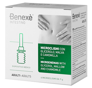 BENEXE' MICROCLISMI ADULTI 6 PEZZI X 9 G FARMACIA - Farmacia Castello Srl