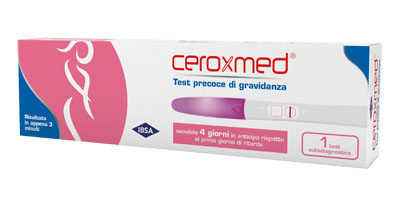 TEST DI GRAVIDANZA CEROXMED STICK - Farmacia Castello Srl