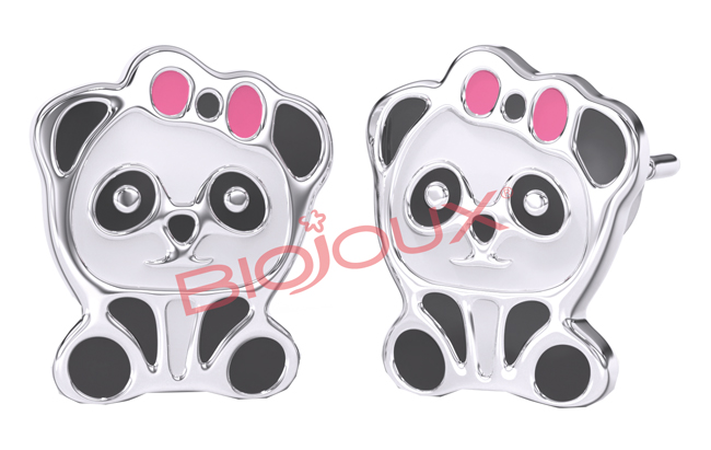 ORECCHINO STERILE BJT711 STS BABY PANDA - Farmacia Castello Srl
