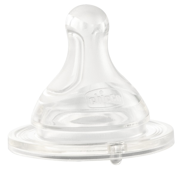 CHICCO TETTARELLA PERFECT 5 0M IN SILICONE 1 FORO 2 PEZZI - Farmacia Castello Srl