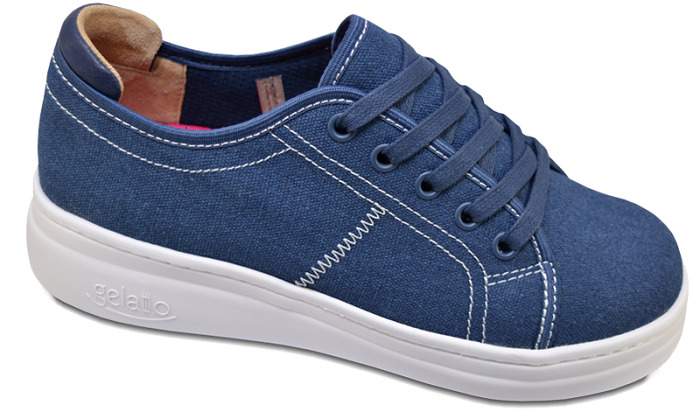 BACI DA FIRENZE JEANS CANVASS 40 CALZATURA PLANTARE ESTRAIBILE - Farmacia Castello Srl
