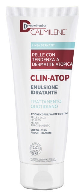 DERMOVITAMINA CALMILENE CLIN-ATOP EMULSIONE IDRATANTE TRATTAMENTO QUOTIDIANO PER PELLE CON TENDENZA A DERMATITE ATOPICA 400 ML - Farmacia Castello Srl