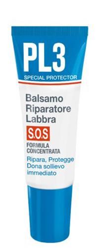 PL3 BALSAMO RIPARATORE LABBRA SOS 7,5 ML - Farmacia Castello Srl