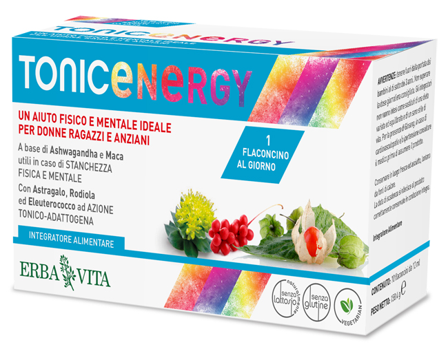 TONIC ENERGY 10 FLACONCINI DA 12 ML - Farmacia Castello Srl