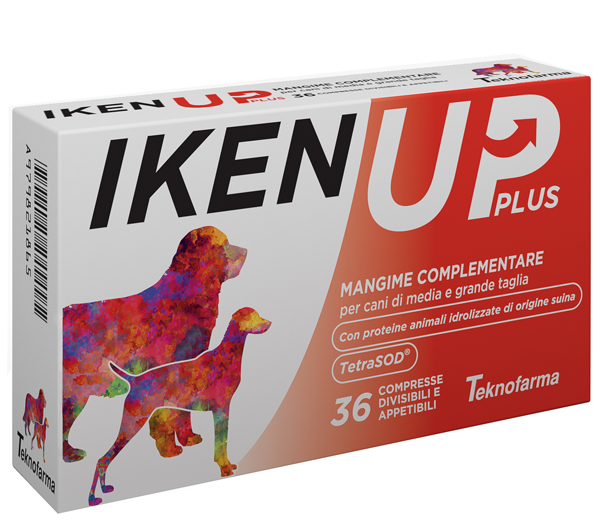 IKEN UP PLUS CANI MEDIA GRANDE TAGLIA SCATOLA 36 COMPRESSE - Farmacia Castello Srl