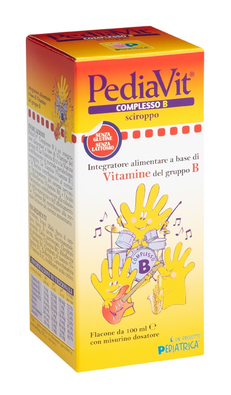 PEDIAVIT COMPLESSO B SCIROPPO 100 ML - Farmacia Castello Srl