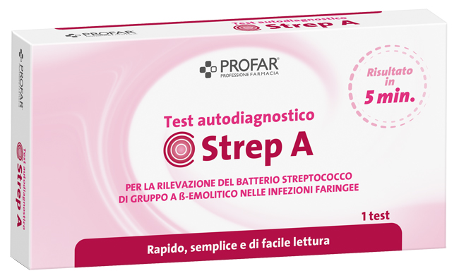 TEST STREPTOCOCCO PROFAR CON CASSETTA A POZZETTO 1 PEZZO - Farmacia Castello Srl