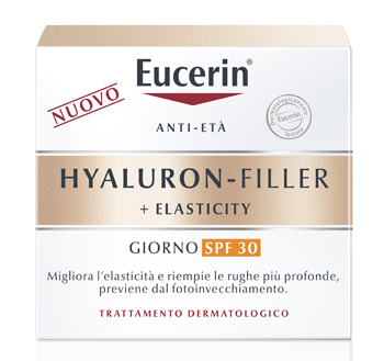EUCERIN HYALURON-FILLER + ELASTICITY CREMA GIORNO SPF30 50 ML - Farmacia Castello Srl