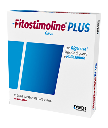 GARZA FITOSTIMOLINE PLUS 10 X 10 CM - Farmacia Castello Srl
