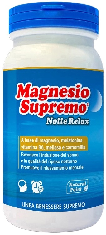 MAGNESIO SUPREMO NOTTE RELAX 150 G - Farmacia Castello Srl