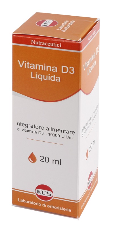 VITAMINA D LIQUIDA 20 ML 10000UI/ML - Farmacia Castello Srl