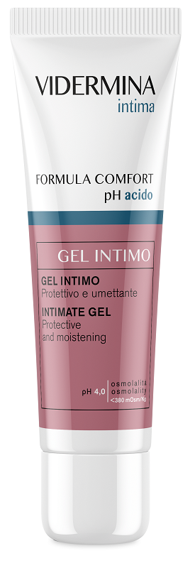 VIDERMINA INTIMA FORMULA COMFORT PH ACIDO GEL INTIMO PROTETTIVO E UMETTANTE NUOVA FORMULA 30 ML - Farmacia Castello Srl