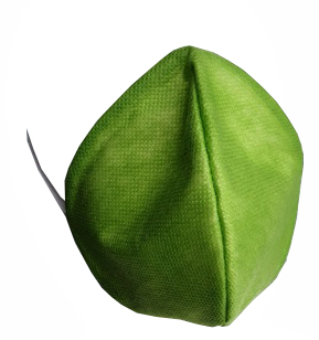 MASCHERINA ANTI-DROPLET COTONE/POLIPROPILENE VERDE 1 PEZZO - Farmacia Castello Srl