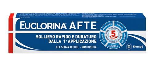 EUCLORINA AFTE GEL 8 ML - Farmacia Castello Srl
