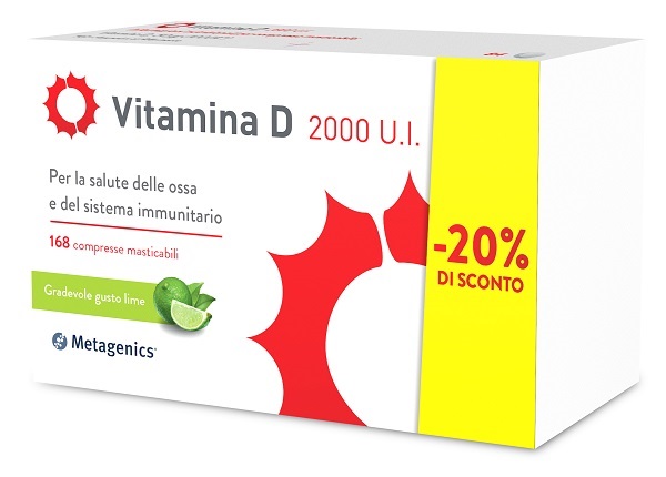 VITAMINA D2000 UI 168 PROMO-20% - Farmacia Castello Srl
