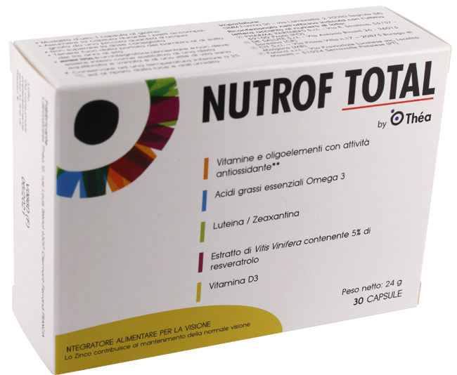 NUTROF TOTAL 30 CAPSULE - Farmacia Castello Srl