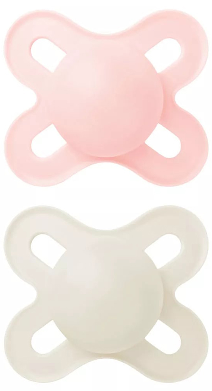 MAM SUCCHIETTO ORIGINAL START 0-2 MESI SILICONE FEMMINA 2 PEZZI - Farmacia Castello Srl