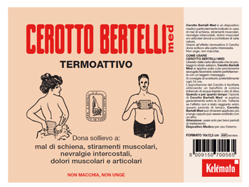 BERTELLI CEROTTO MED MEDIO 16 X 12,5 CM - Farmacia Castello Srl