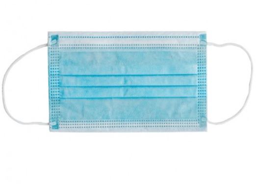 MASCHERINA CHIRURGICA FILTRANTE 98% 3 VELI TIPO IIR CON ELASTICI ADULTI AZZURRA 10 PEZZI - Farmacia Castello Srl
