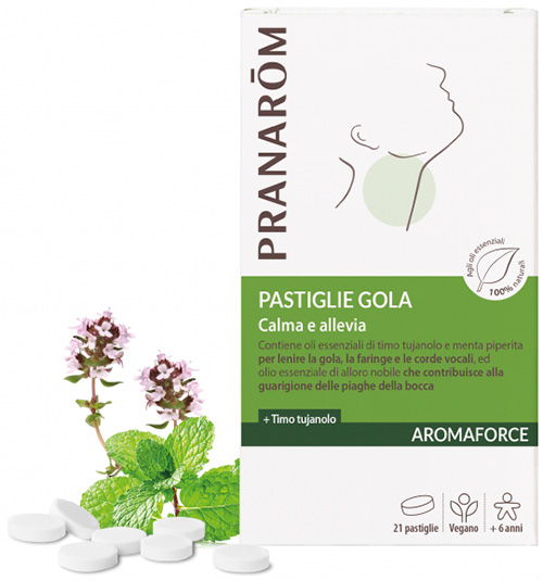 PRANAROM AROMAFORCE GOLA 21 PASTIGLIE MASTICABILI - Farmacia Castello Srl