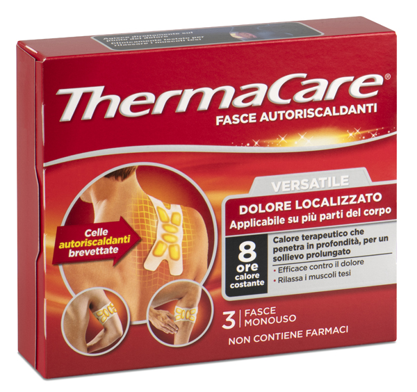 FASCIA THERMACARE VERSATILE 3 PEZZI - Farmacia Castello Srl