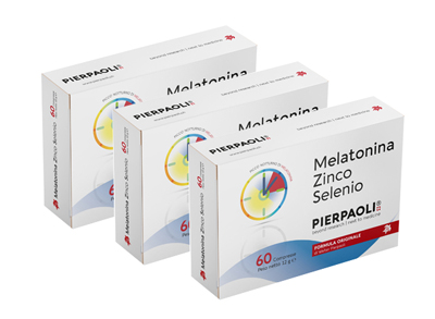 MELATONINA ZINCO SELENIO PROMO PACK 3 PEZZI - Farmacia Castello Srl