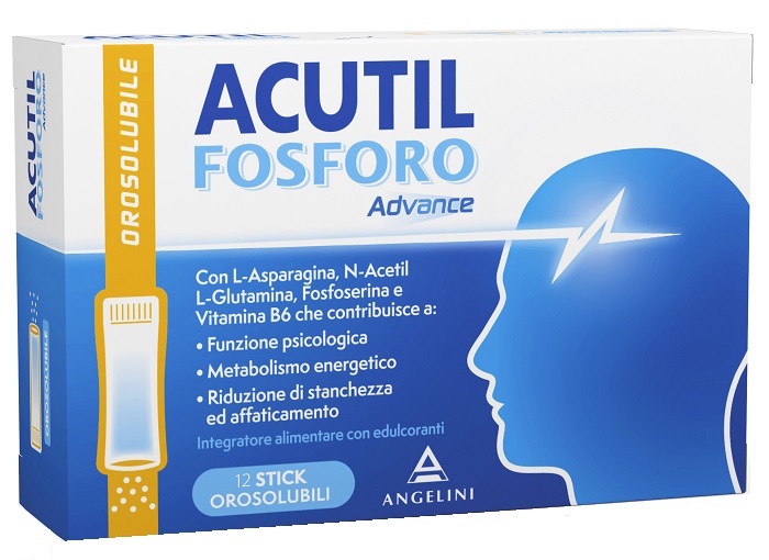 ACUTIL FOSFORO ADVANCE 12 STICK OROSOLUBILI - Farmacia Castello Srl