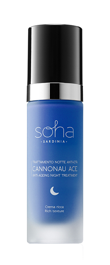 SOHA CANNONAU ACE TRATTAMENTO NOTTE CREMA RICCA 30 ML - Farmacia Castello Srl