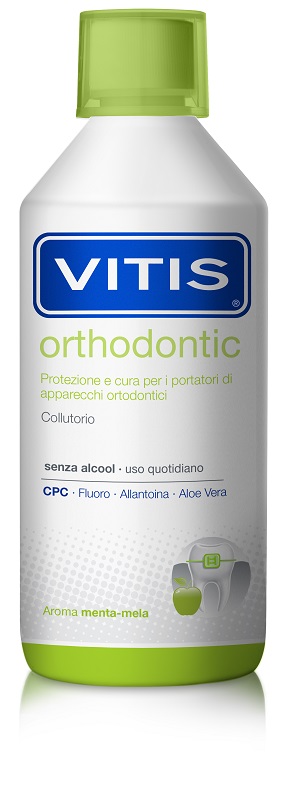 VITIS ORTHODONTIC COLLUTORIO 500 ML GE-IT - Farmacia Castello Srl