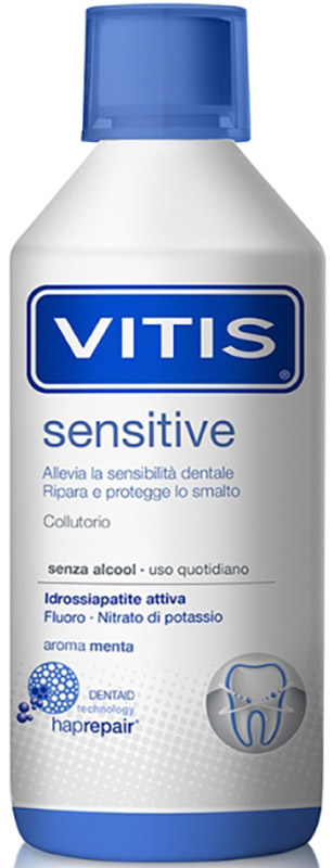 VITIS SENSITIVE COLLUTORIO 500 ML GE-IT - Farmacia Castello Srl