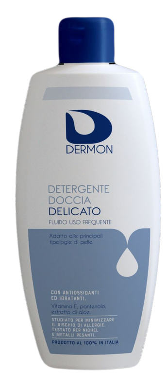 DERMON DETERGENTE DOCCIA DELICATO USO FREQUENTE 400 ML - Farmacia Castello Srl