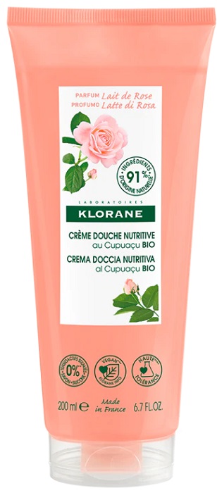 KLORANE CREMA DOCCIA LATTE DI ROSA 200 ML - Farmacia Castello Srl