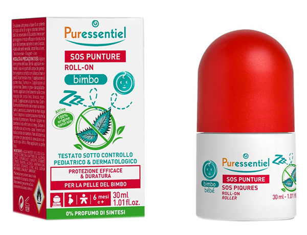 PURESSENTIEL ROLL PUNTURA BAMBINO INSETTI 30 ML - Farmacia Castello Srl