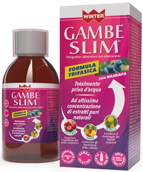 WINTER GAMBE SLIM FORMULA TRIFASICA 300 ML - Farmacia Castello Srl