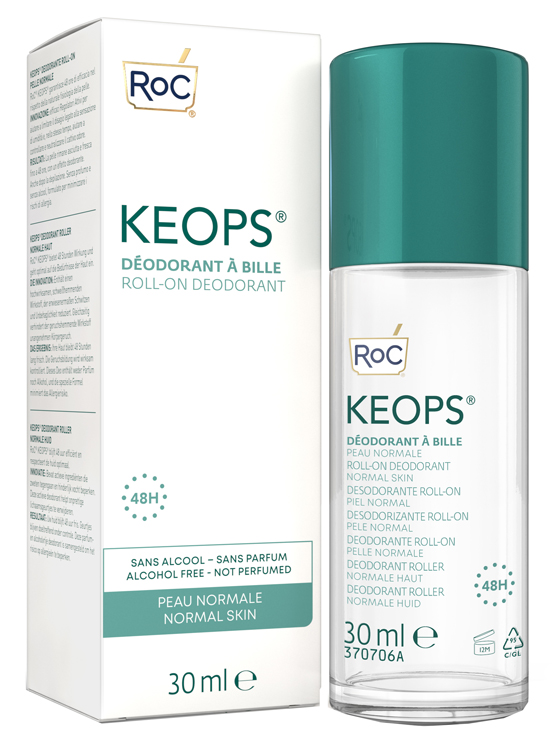 ROC KEOPS DEODORANTE ROLL-ON 48H 30 ML - Farmacia Castello Srl