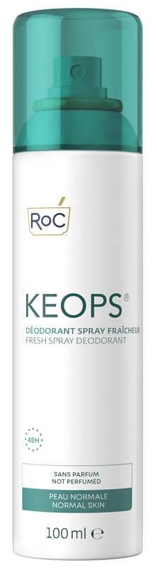 ROC KEOPS DEODORANTE SPRAY FRESCO 48H 100 ML - Farmacia Castello Srl