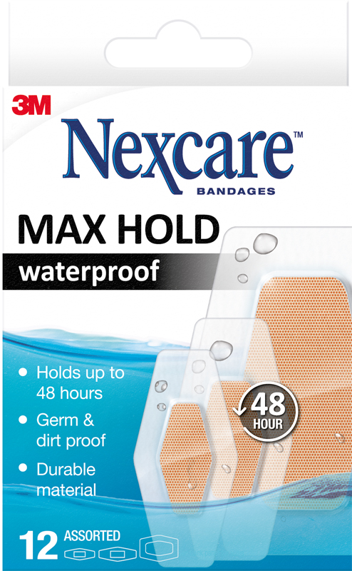 CEROTTO NEXCARE BAMBINI MAXHOLD WATERPROOF 12 PEZZI - Farmacia Castello Srl