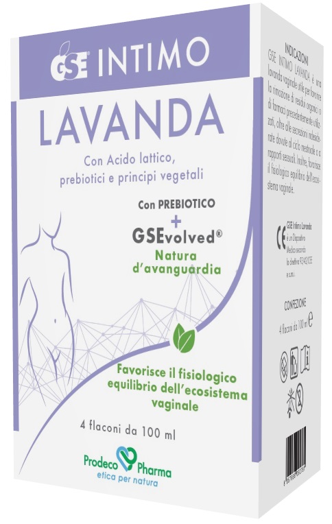 GSE INTIMO LAVANDA 4 FLACONI DA 100 ML - Farmacia Castello Srl