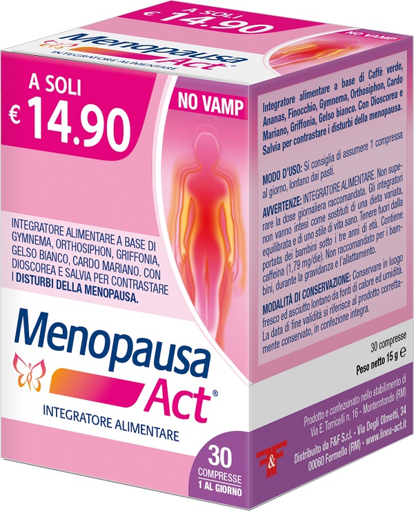MENOPAUSA ACT 30 COMPRESSE - Farmacia Castello Srl