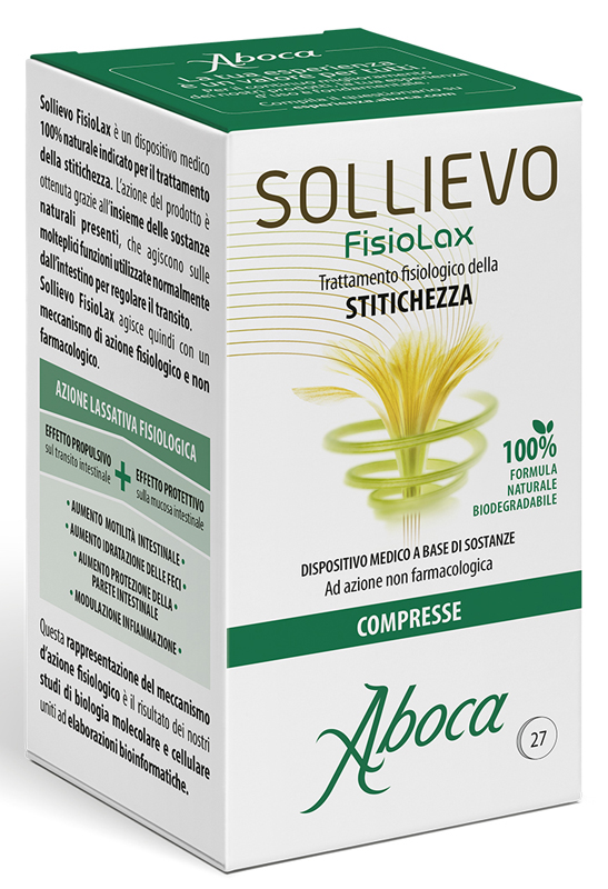 SOLLIEVO FISIOLAX 27 COMPRESSE - Farmacia Castello Srl
