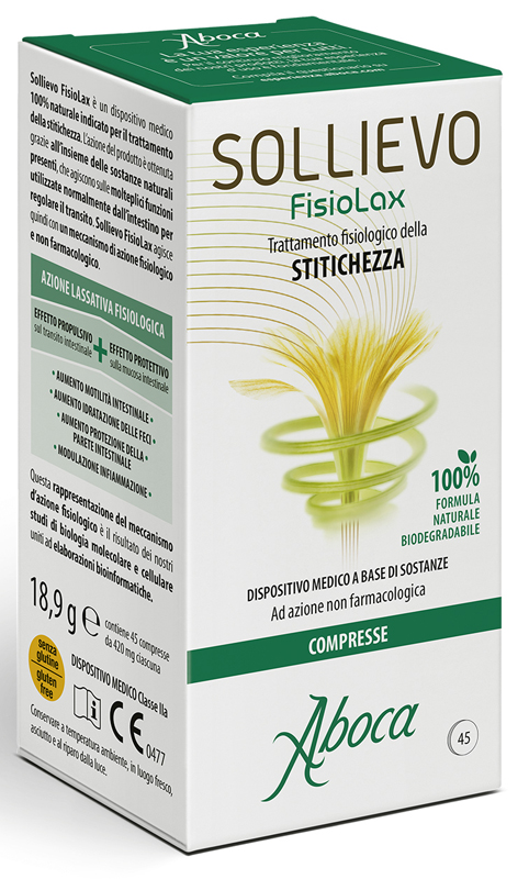 SOLLIEVO FISIOLAX 45 COMPRESSE - Farmacia Castello Srl