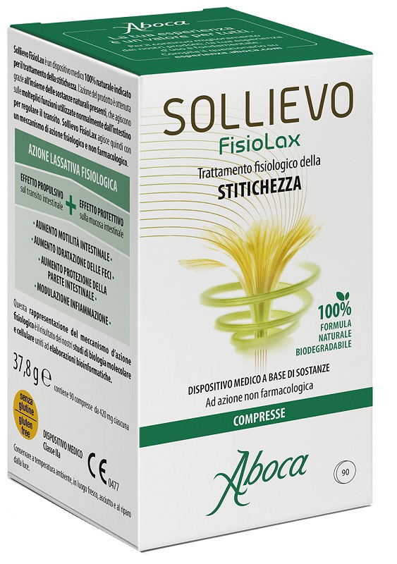 SOLLIEVO FISIOLAX 90 COMPRESSE - Farmacia Castello Srl